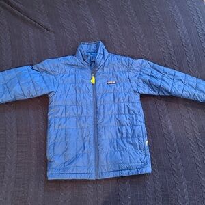 Patagonia Blue Quilted Jacket